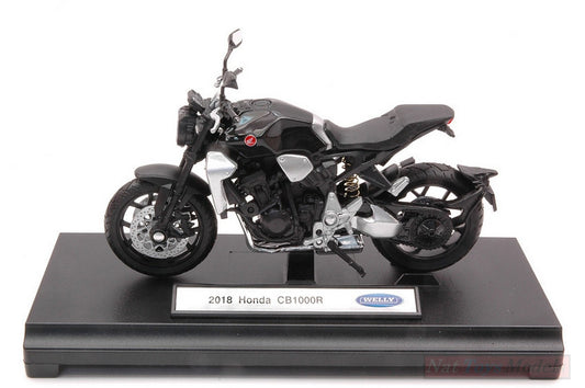 MODELE REDUIT COMPATIBLE AVEC HONDA CB1000R 2018 1:18 WELLY WE12852