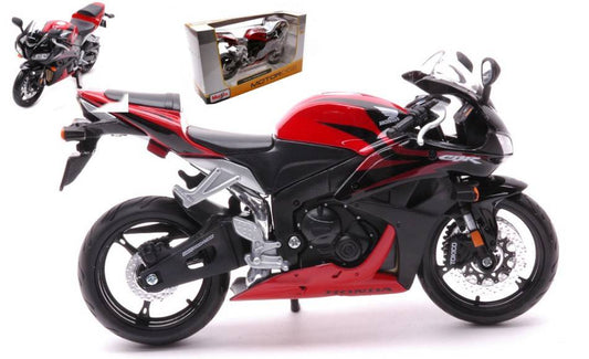 MODELE REDUIT COMPATIBLE AVEC HONDA CBR 600RR NOIR 1:12 MAISTO MI07117B