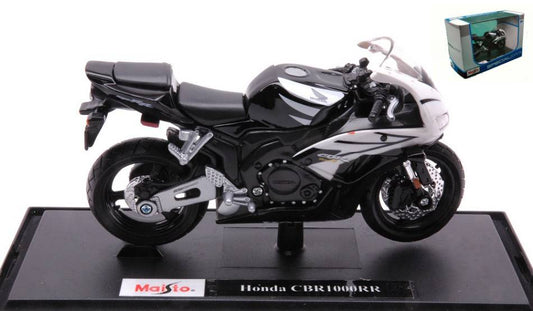 MODELE REDUIT COMPATIBLE AVEC HONDA CBR1000RR NOIR 1:18 MAISTO MI07082B