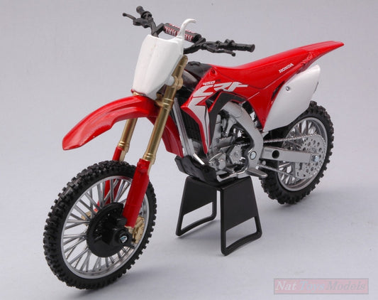 MODELE REDUIT COMPATIBLE AVEC HONDA CROSS 450 R 1:12 NEW RAY NY57703H