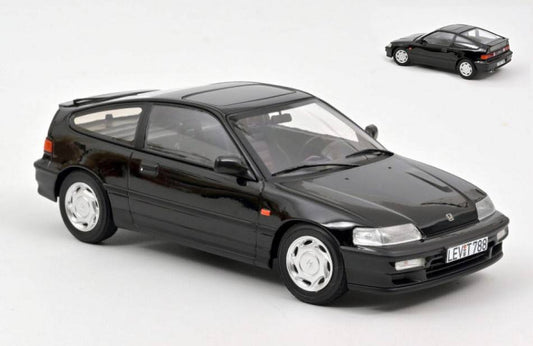 MODELLINO IN SCALA COMPATIBILE CON HONDA CRX 1990 BLACK 1:18 NOREV NV188010