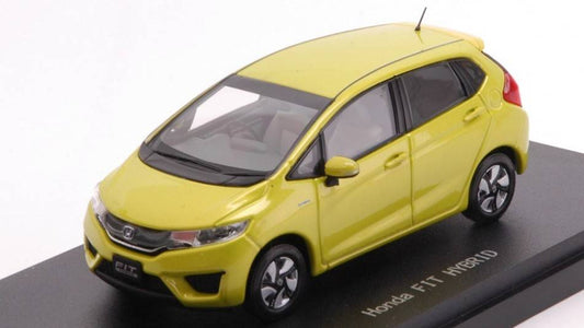 MODELLINO IN SCALA COMPATIBILE CON HONDA FIT HYBRID ATTRACT YELLOW PEARL 1:43 EBBRO EB45141