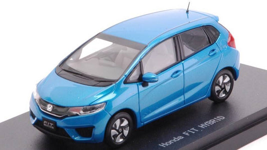 MODELE REDUIT COMPATIBLE AVEC HONDA FIT HYBRID VIVID SKY BLUE PEARL 1:43 EBBRO EB45137