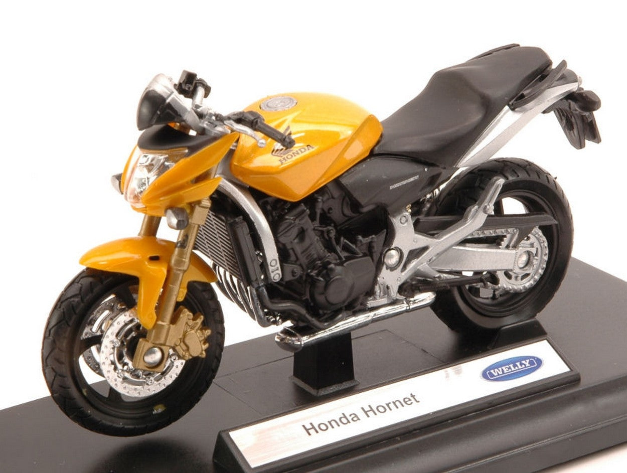 MODELE REDUIT COMPATIBLE AVEC HONDA HORNET GOLD 1:18 WELLY WE12830