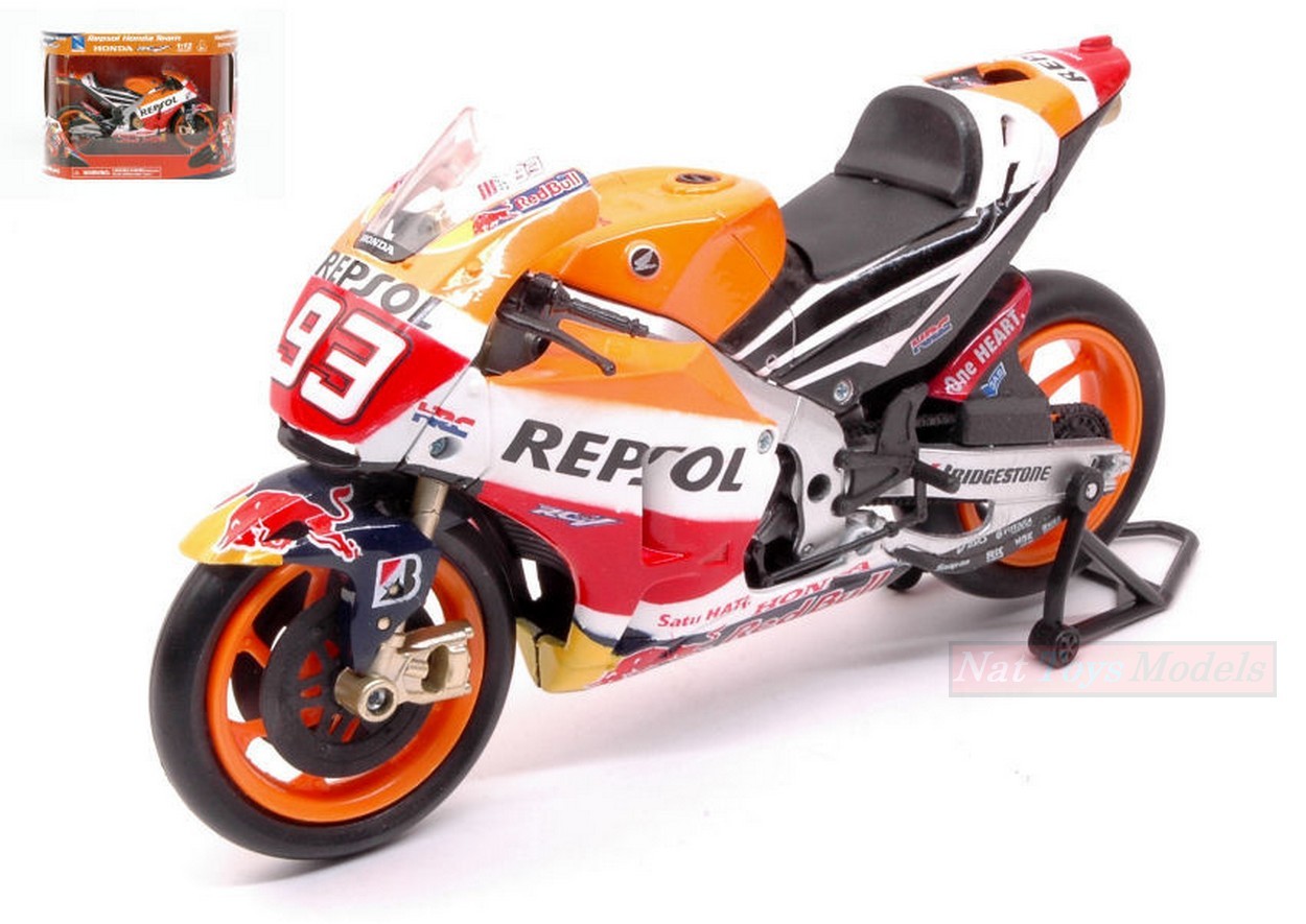 SCALE MODEL COMPATIBLE WITH HONDA MARC MARQUEZ 2015 N.93 MOTO GP 1:12 NEW RAY NY57753