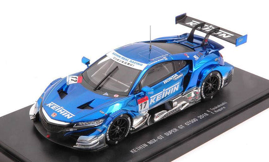 SCALE MODEL COMPATIBLE WITH HONDA MOTUL NSX-GT N.17 SUPER GT500 2018 K.TSUKAKOSHI-T.KOGURE 1:43 EBBRO EB45630