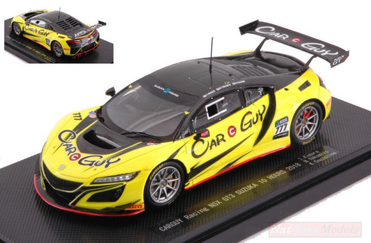SCALE MODEL COMPATIBLE WITH HONDA NSX GT3 N.777 10 H SUZUKA 2018 KIMURA-YOKOMIZO-COZZOLINO 1:43 EBBRO EB45677