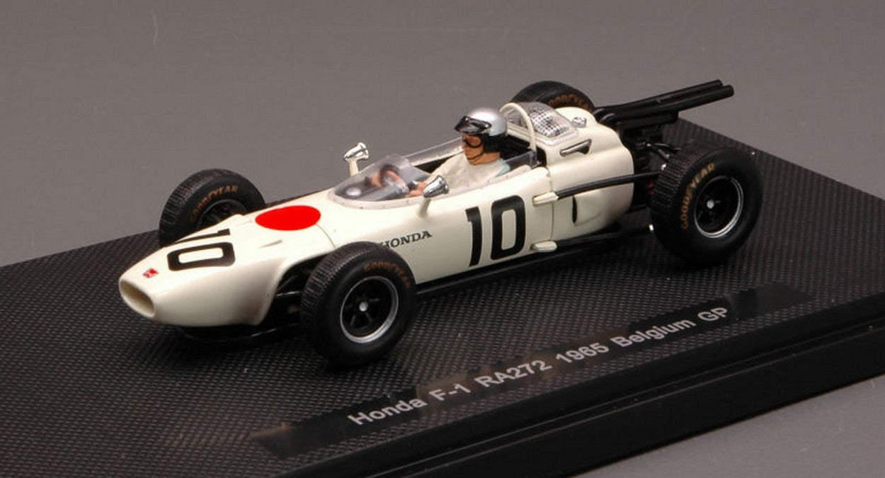 MODELE REDUIT COMPATIBLE AVEC HONDA R.GINTHER 1965 N.10 6ème GP DE BELGIQUE 1:43 EBBRO EB44259