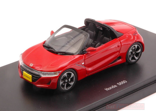 SCALE MODEL COMPATIBLE WITH HONDA S660 2015 RED 1:43 EBBRO EB45359