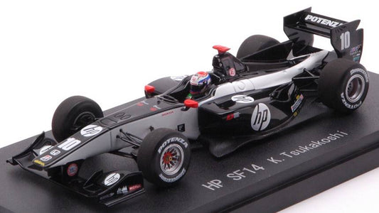 SCALE MODEL COMPATIBLE WITH HP SF14 N.10 SUPER FORMULA 2014 K.TSUKAKOSHI 1:43 EBBRO EB45119