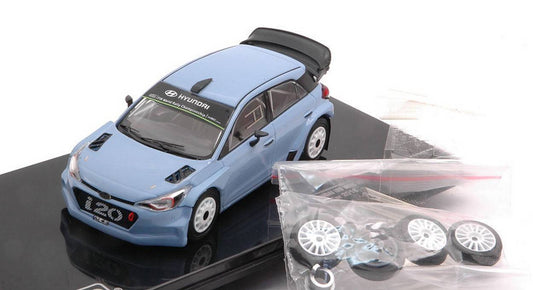 MODELE REDUIT COMPATIBLE AVEC HYUNDAI i20 WRC 2016 TEST CAR PADDON-SORDO 1:43 IXO MODEL MDCS024