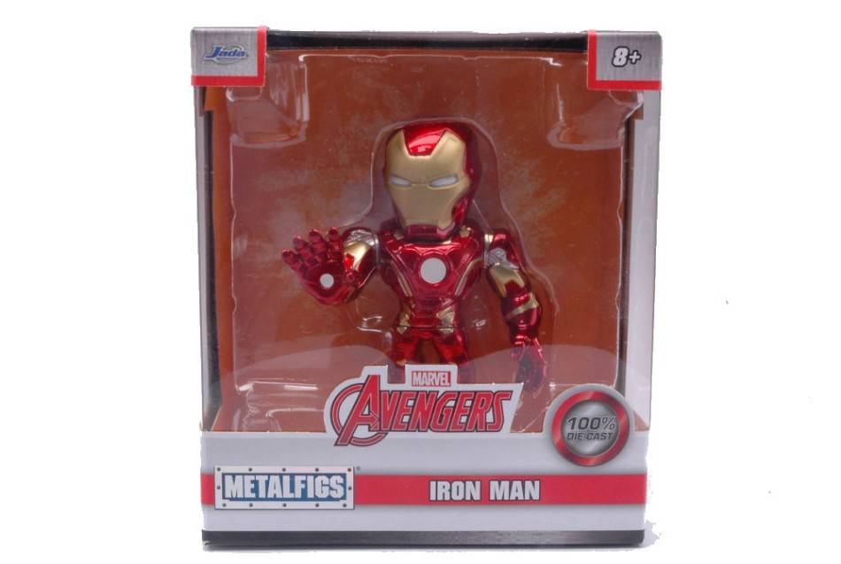 MODELLINO IN SCALA COMPATIBILE CON IRON MAN FIGURE cm 10 JADA TOYS JADA21010