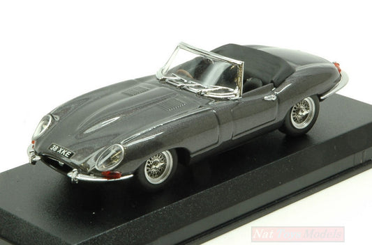 SCALE MODEL COMPATIBLE WITH JAGUAR AND TYPE SPYDER 1961 SILVERGUN 1:43 BEST MODEL BT9648