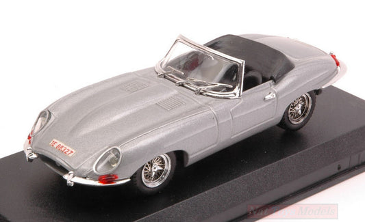 SCALE MODEL COMPATIBLE WITH JAGUAR AND TYPE SPYDER 1962 METALLIC GRAY 1:43 BEST BT9027-2M