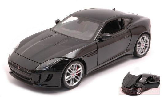 MODELE REDUIT COMPATIBLE AVEC JAGUAR F-TYPE 2015 NOIR 1:24 WELLY WE24060BK