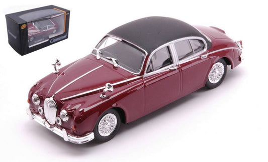 MODELLINO IN SCALA COMPATIBILE CON JAGUAR MARK II "INSPECTOR MORSE" TV SERIES 1:43 CARARAMA CA4-16741