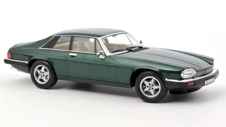 SCALE MODEL COMPATIBLE WITH JAGUAR XJ-S 5.3 HECOUPE' 1982 GREEN METALLIC 1:18 NOREV NV182620
