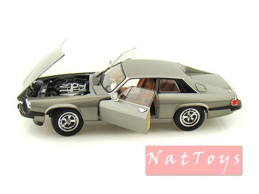MODELLINO IN SCALA COMPATIBILE CON JAGUAR XJS 1975 SILVER 1:18 YAT MING YM92658S
