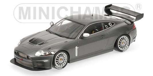 MODÈLE RÉDUIT COMPATIBLE AVEC JAGUAR XKR GT3 2008 GRIS MÉTALLISÉ 1.18 MINICHAMPS PM150081390
