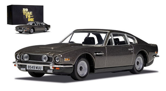 MODELLINO IN SCALA COMPATIBILE CON JAMES BOND ASTON MARTIN V8 VANTAGE NO TIME TO DIE 1:36 CORGI CC04805