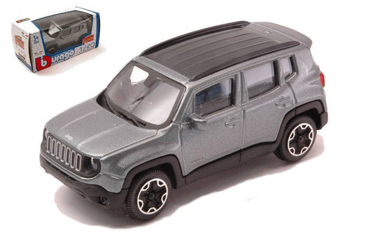 MODELE REDUIT COMPATIBLE AVEC JEEP RENEGADE 2014 SILVERGUN 1:43 BURAGO BU30385S
