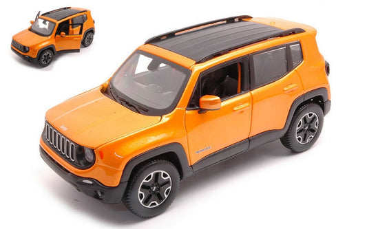 MODELE REDUIT COMPATIBLE AVEC JEEP RENEGADE ORANGE 1:24 MAISTO MI31282O