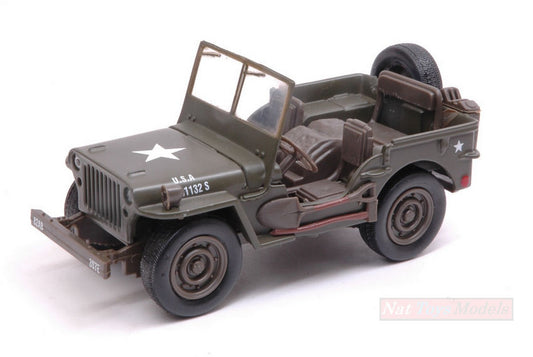 SCALE MODEL COMPATIBLE WITH JEEP WILLYS PB MILITARY 1:32 NEW RAY NY54133