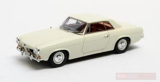 SCALE MODEL COMPATIBLE WITH JENSEN P66 PROTOTYPE 1964 WHITE 1:43 MATRIX SCALE MODELS MX41002-132
