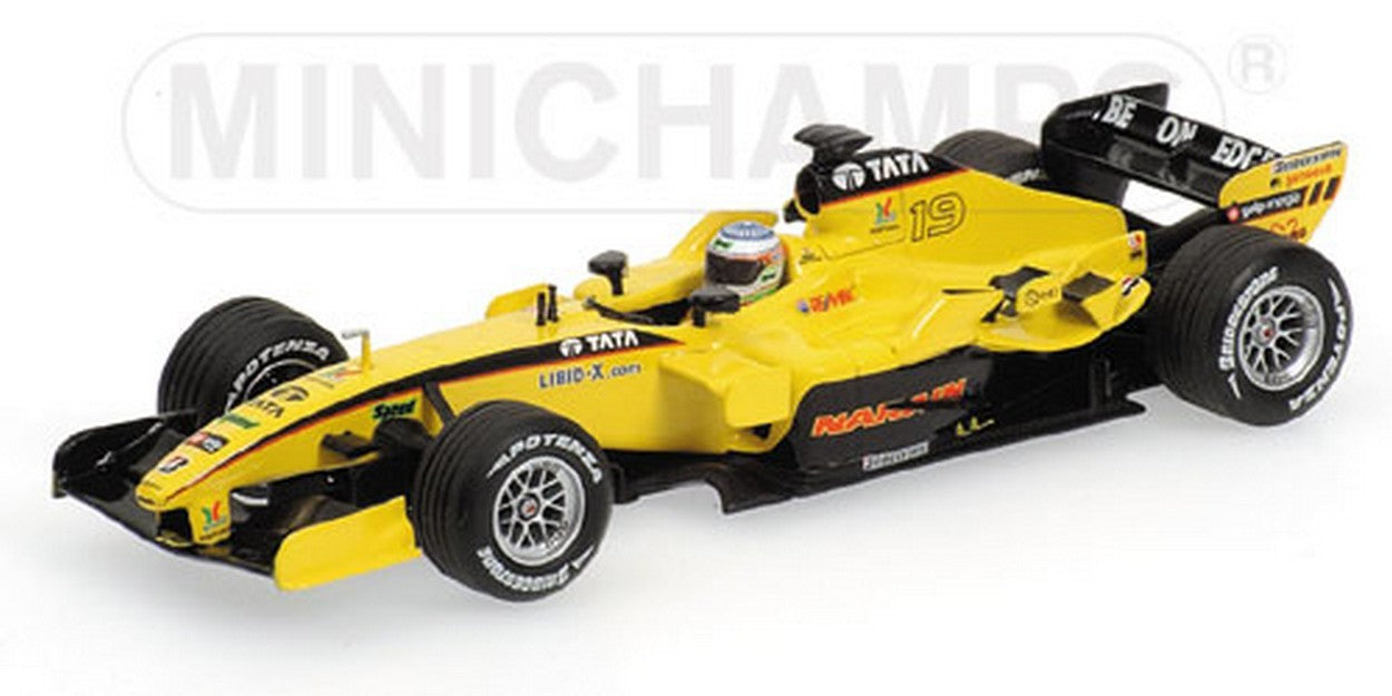 SCALE MODEL COMPATIBLE WITH JORDAN N.KARTHIKEYAN 2005 1:43 MINICHAMPS PM400050019