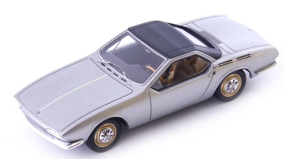 MODELLINO IN SCALA COMPATIBILE CON KARMANN GHIA TYPE 1 PROTOTYPE 1965 SILVER 1:43 AVENUE43 AVN60083