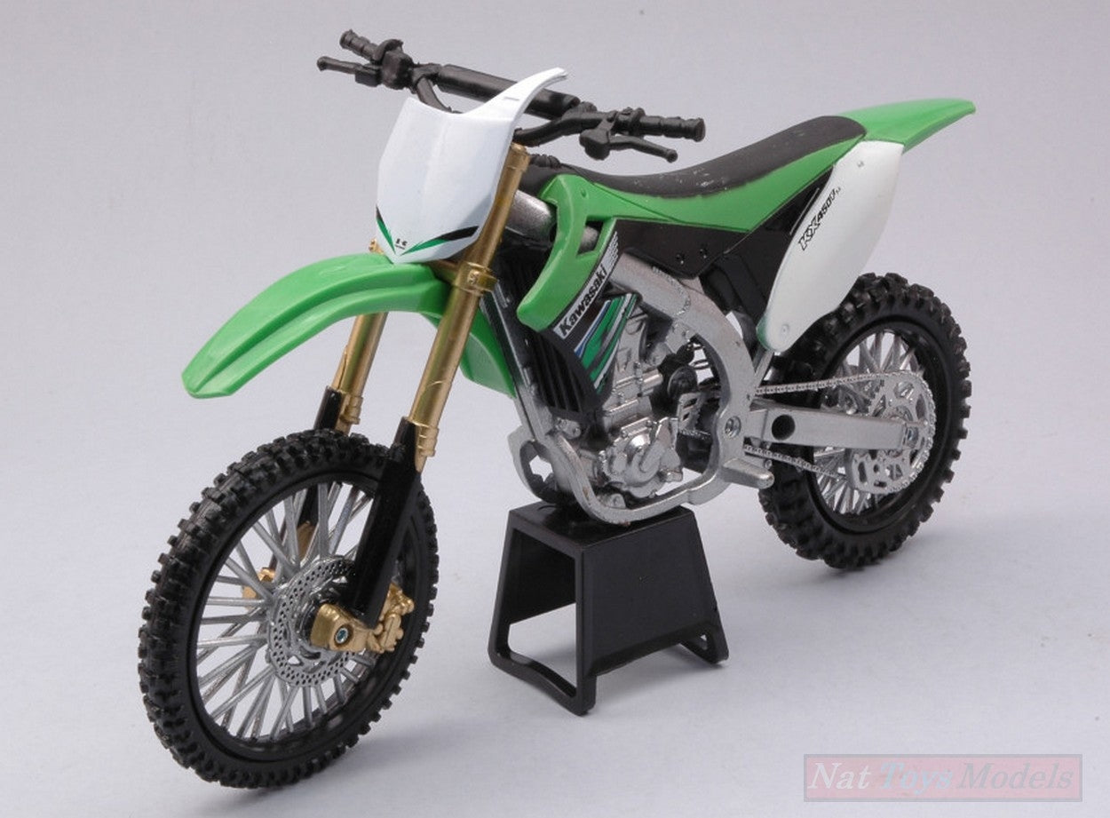 MODELE REDUIT COMPATIBLE AVEC KAWASAKI CROSS KX 450 F 1:12 NEW RAY NY57703K