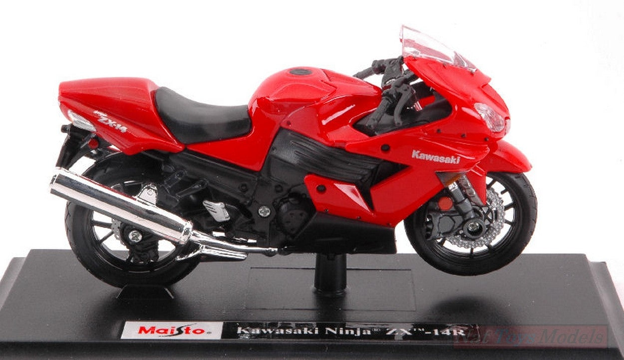 MODELE REDUIT COMPATIBLE AVEC KAWASAKI NINJA ZX-14R 1:18 MAISTO MI06187R
