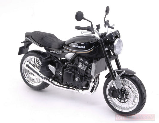 MODELE REDUIT COMPATIBLE AVEC KAWASAKI Z900RS NOIR 1:12 MAISTO MI18990Z
