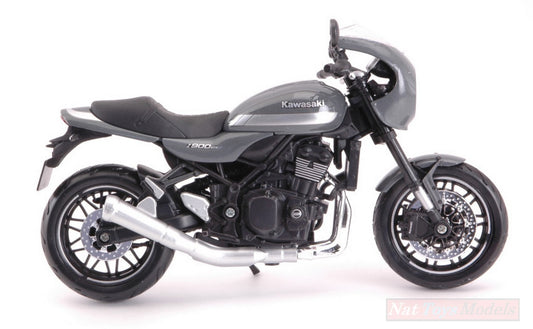 MODELE REDUIT COMPATIBLE AVEC KAWASAKI Z900RS CAFE GRIS 1:12 MAISTO MI18989Z