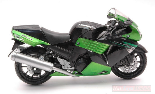 MODÈLE RÉDUIT COMPATIBLE AVEC KAWASAKI ZX14 1:12 NEW RAY NY43103K