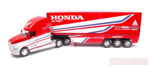 MODELE REDUIT COMPATIBLE AVEC KENWORTH T700 HONDA FACTORY RACING TEAM 1:32 NEW RAY NY10893