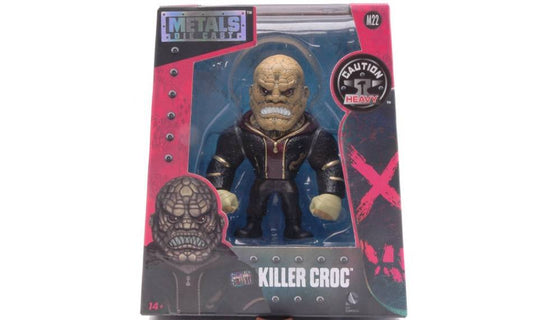 MODELLINO IN SCALA COMPATIBILE CON KILLER CROC "SUICIDE SQUAD" FIGURE cm10 JADA TOYS JADA97570