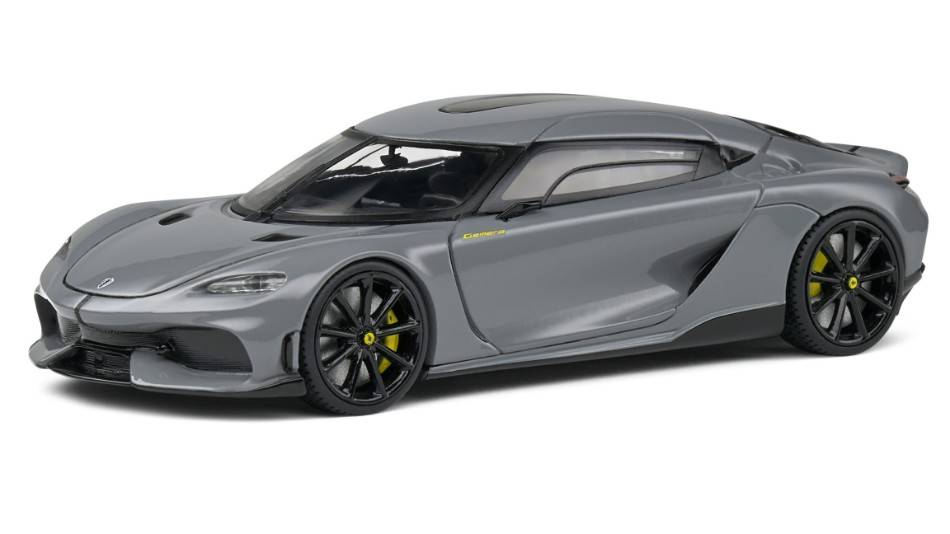 MODÈLE RÉDUIT COMPATIBLE AVEC KOENIGSEGG GEMERA 2021 GRIS 1:43 SOLID SL4313701