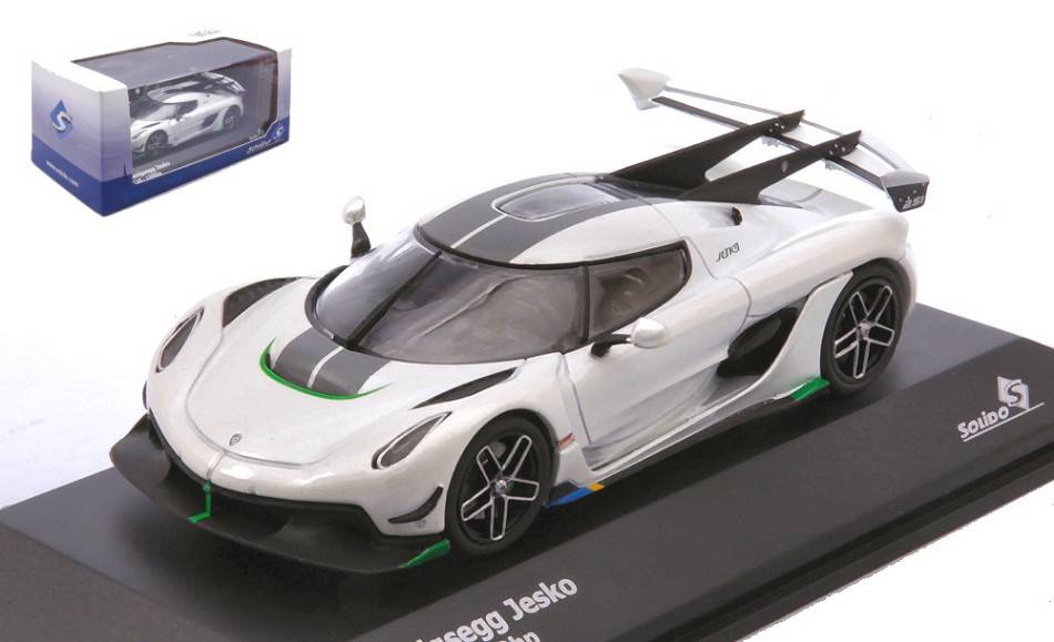 MODELE REDUIT COMPATIBLE AVEC KOENIGSEGG JESKO 2021 RED CHERRY PEARL 1:43 SOLID SL4312602