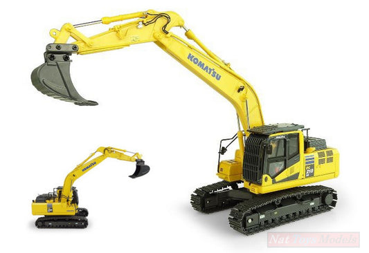 SCALE MODEL COMPATIBLE WITH KOMATSU PC210 LC-11 1:50 UNIVERSAL HOBBIES UH8122
