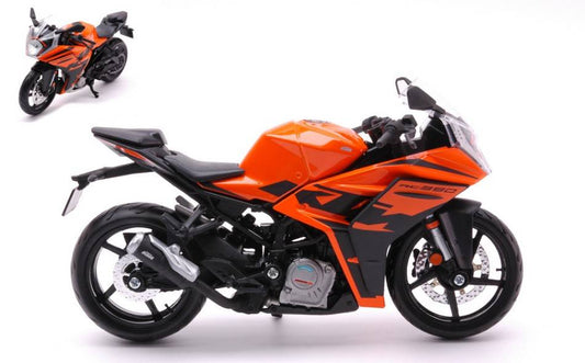 MODELE REDUIT COMPATIBLE AVEC KTM RC 390 ORANGE 1:12 MAISTO MI22907 MODEL