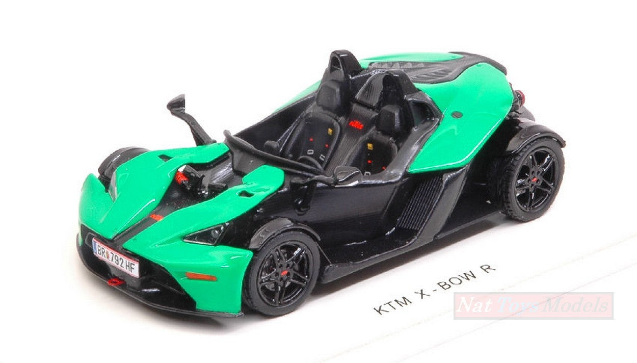 MODELE REDUIT COMPATIBLE AVEC KTM X-BOW (CROSSBOW) R 2007 VERT/NOIR 1:43 SPARK MODEL S5665