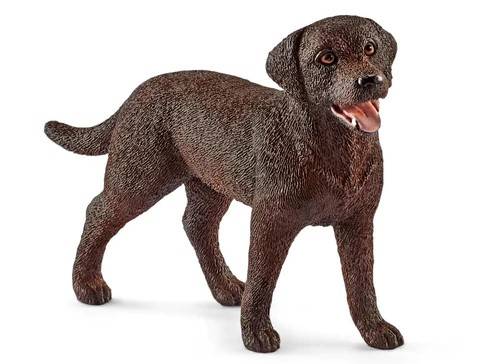 MODÈLE RÉDUIT COMPATIBLE AVEC LES FIGURINES 3D SCHLEICH LABRADOR RETRIEVER SCH13834