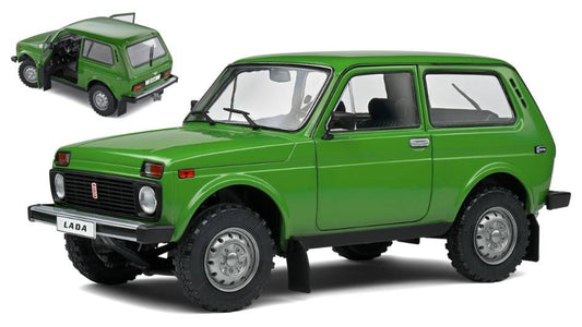 MODÈLE RÉDUIT COMPATIBLE AVEC LADA NIVA 1980 VERT 1:18 SOLID SL1807304