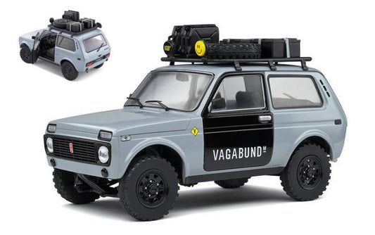 MODÈLE RÉDUIT COMPATIBLE AVEC LADA NIVA 1980 VLADA GRIS 1:18 SOLID SL1807302