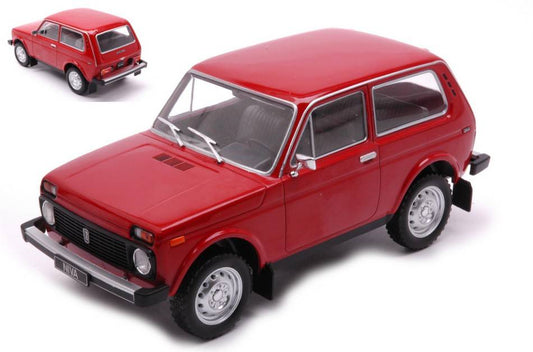 MODÈLE RÉDUIT COMPATIBLE AVEC LADA NIVA RED 1:24 WHITEBOX WB124133 DIE CAST