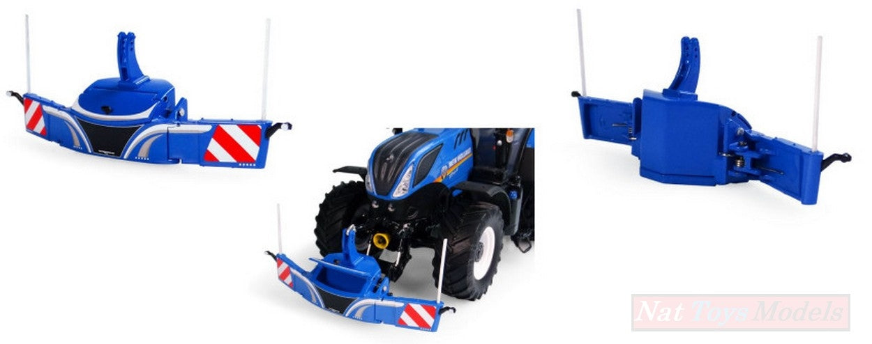 MODELLINO IN SCALA COMPATIBILE CON LAMA PARAURTI SAFETYWEIGHT BLUE COLOR 1:32 UNIVERSAL HOBBIES UH6251