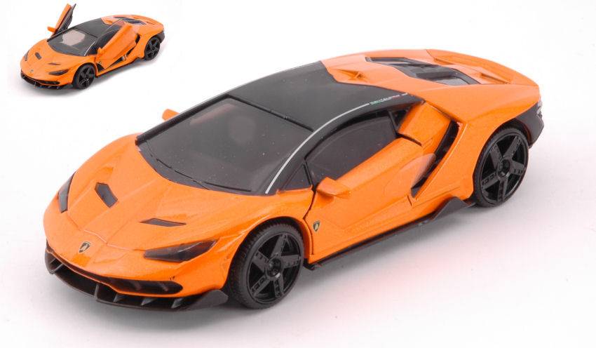 MODÈLE RÉDUIT COMPATIBLE AVEC LAMBORGHINI CENTENARIO ORANGE 12,5 cm JADA TOYS JADA99401OR