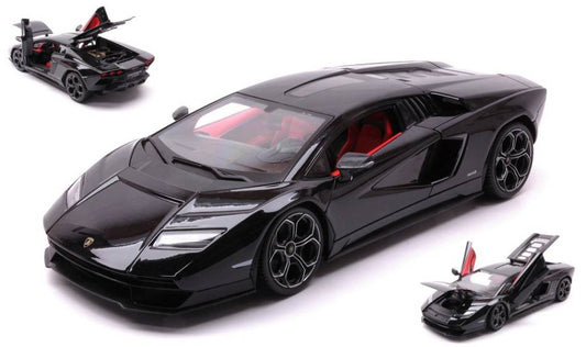 SCALE MODEL COMPATIBLE WITH LAMBORGHINI COUNTACH LPI 800-4 BLACK 1:18 MAISTO MI31459Z