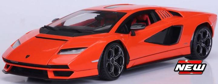 SCALE MODEL COMPATIBLE WITH LAMBORGHINI COUNTACH LPI 800-4 ORANGE 1:18 MAISTO MI31459O